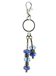 Bead Key Chain - Blue 2